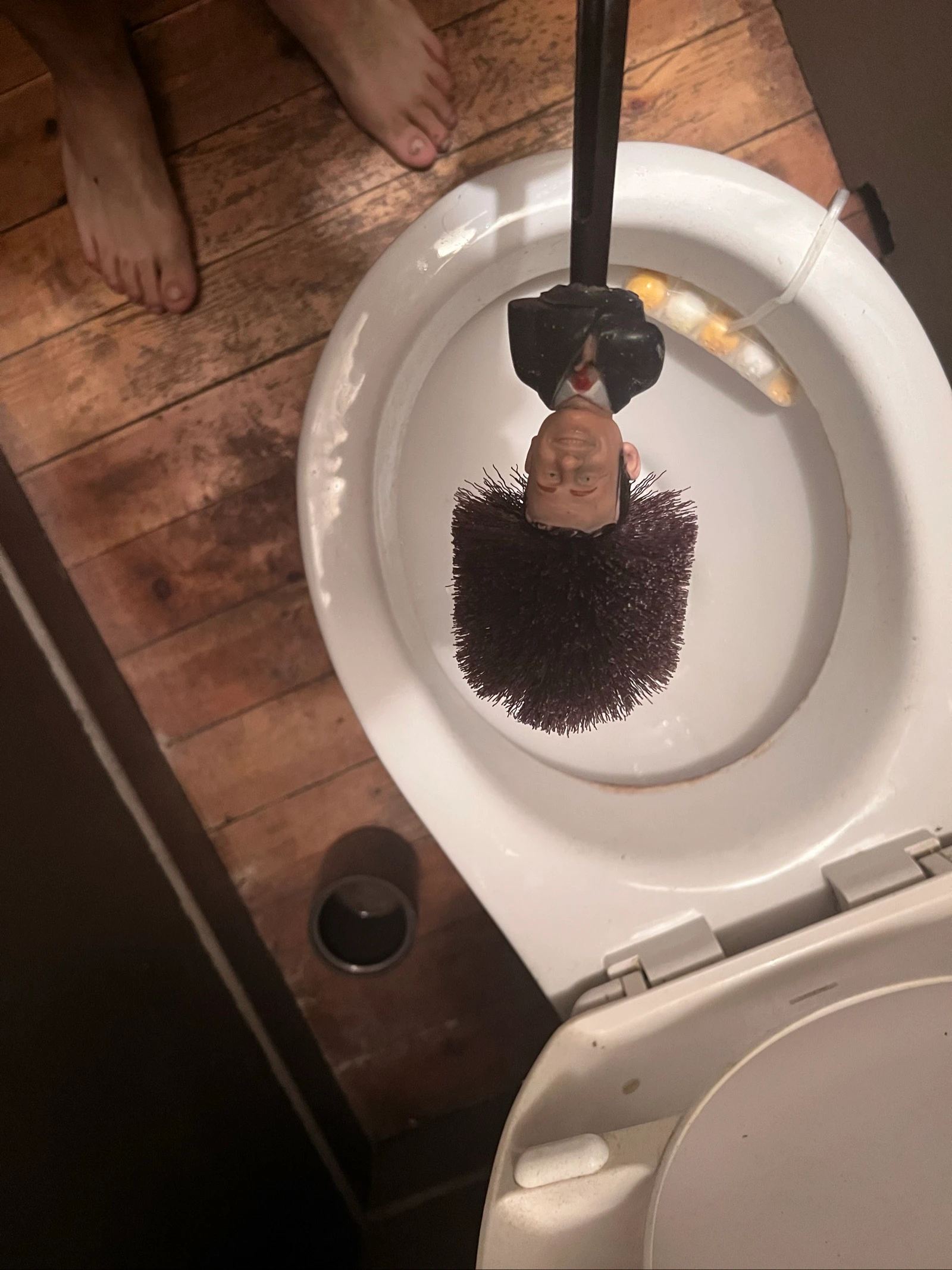 Unusual toilet brush "President" - Decorative item or humorous gift – photo 5